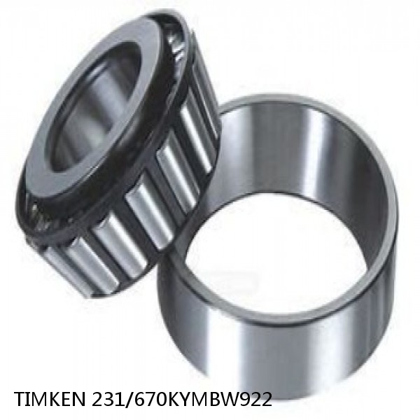 231/670KYMBW922 TIMKEN Tapered Roller Bearings Tapered Single Imperial