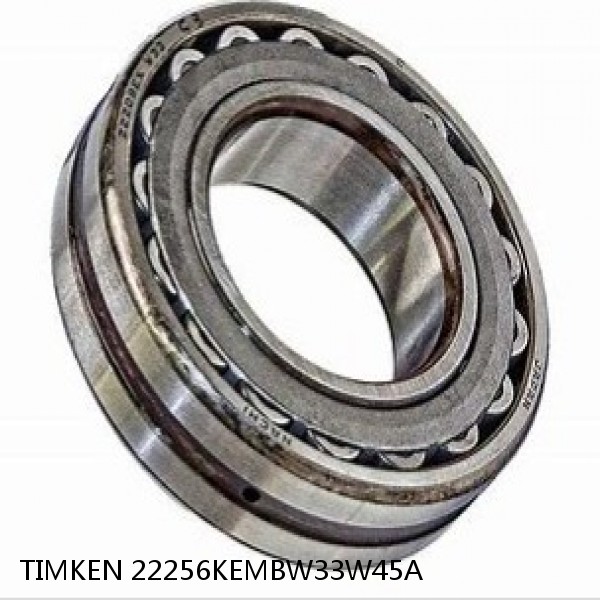 22256KEMBW33W45A TIMKEN Spherical Roller Bearings Steel Cage