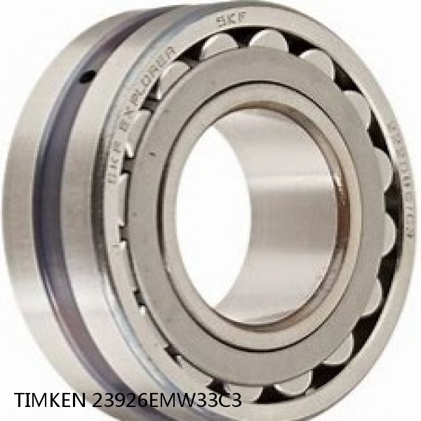 23926EMW33C3 TIMKEN Spherical Roller Bearings Steel Cage