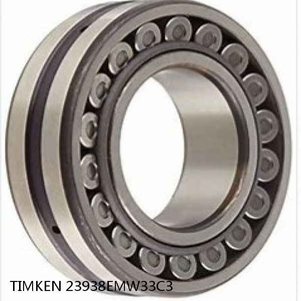 23938EMW33C3 TIMKEN Spherical Roller Bearings Steel Cage