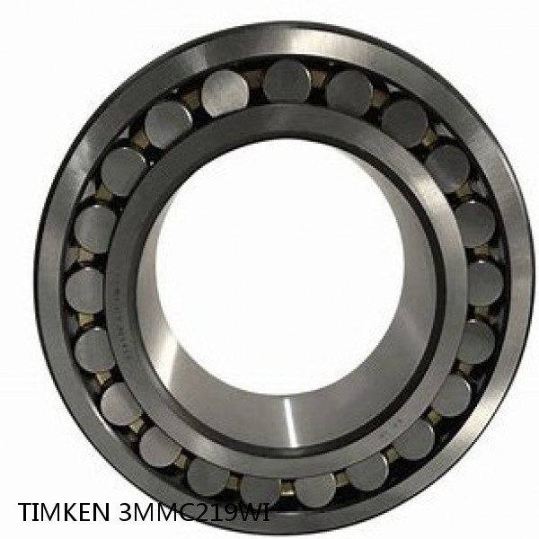 3MMC219WI TIMKEN Spherical Roller Bearings Brass Cage